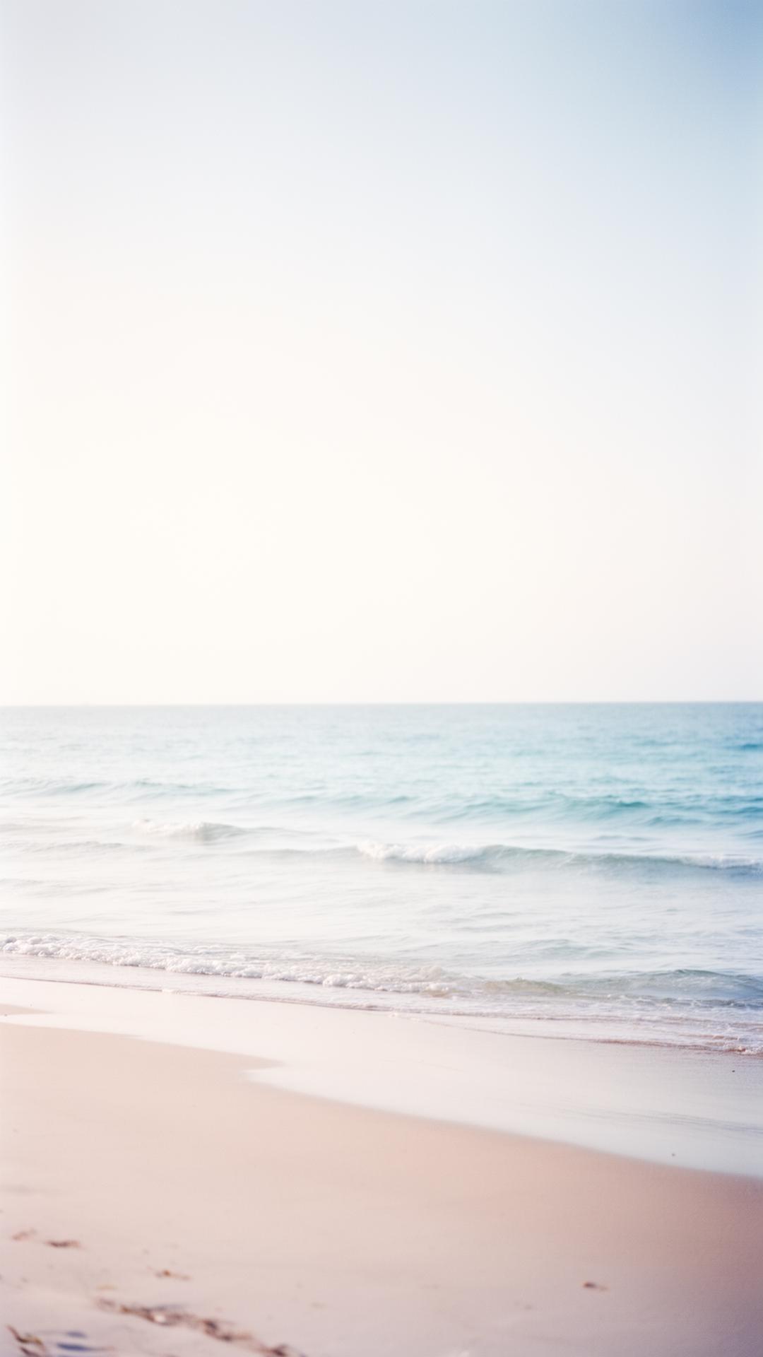 Soft Gulf coast shoreline at first light